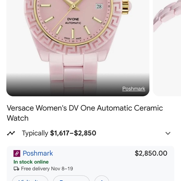 SELL MY AUTOMATIC VERSACE WATCH - Picture 5 of 5